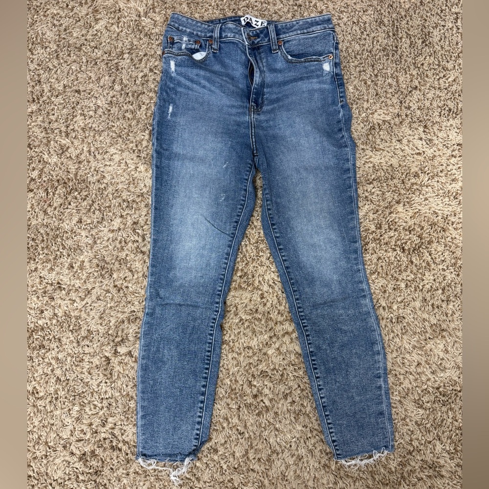 Trendy Blue Skinny Jeans